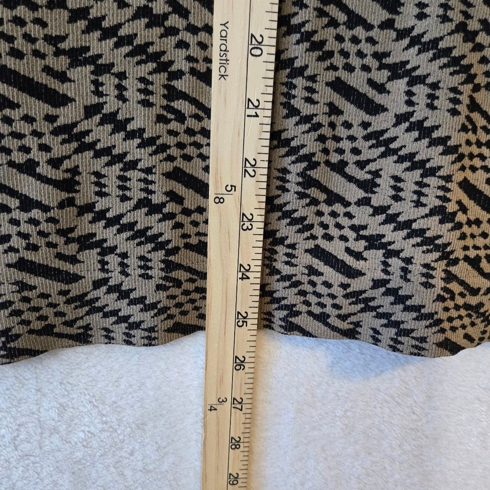 Sugar & Rose‎ Womens Geometric Mock Neck Top Nylon Blend Office 2X/3X - Picture 5 of 7